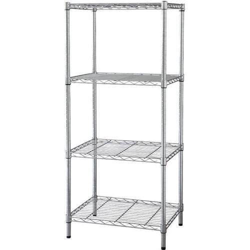 GENERIC Industrial Wire Shelving,H63,W24,Chrome 1ZTJ3
