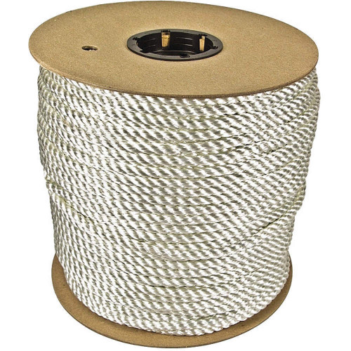 GENERIC Rope,600ft,Wht,2800lb.,Polystr 460320-WHT-00600-05413