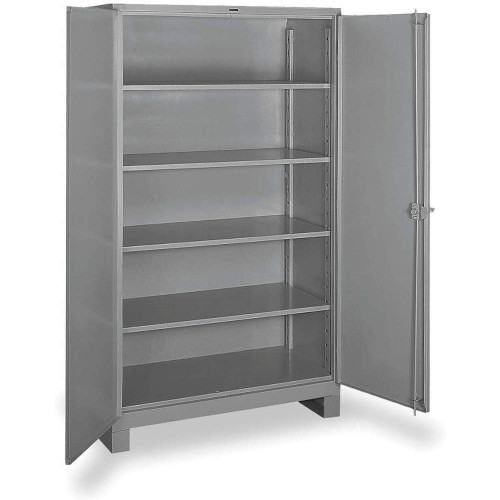 LYON Shelving Cabinet,82" H,48" W,Gray DD1120