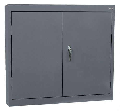 SANDUSKY Wall Cabinet,30" H,30" W,Charcoal WA21301230-02