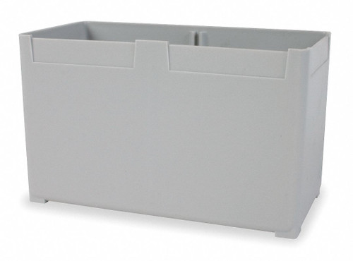 STANLEY VIDMAR Storage Bin,Gray,6-1/8 In. L,3 In. W BN3548