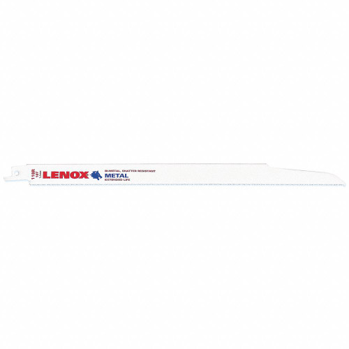 LENOX Reciprocating Saw Blade,Straight,PK5 21510118R