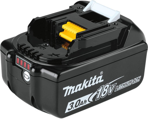 MAKITA Battery,18V,3.0Ah,Li-Ion BL1830B