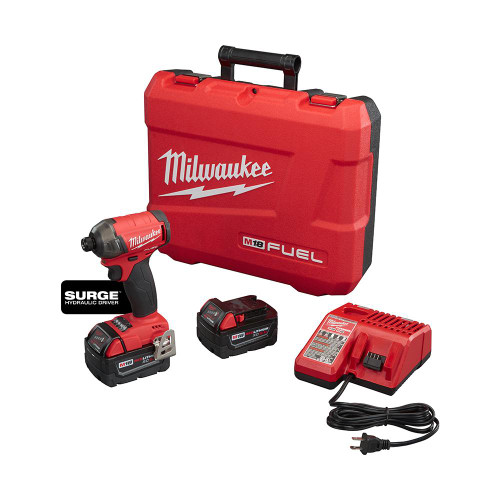 Milwaukee 2760-22 M18 FUEL SURGE 1/4 in. Hex Hydraulic Driver Kit Milwaukee 2760-22 M18 FUEL SURGE 1/4 in. Hex Hydraulic Driver Kit