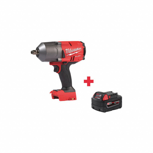 MILWAUKEE Cordless Impact Wrench,Battery Included 2767-20 48-11-1850