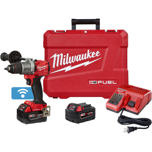 MILWAUKEE Cordless Drill/Driver Kit,18.0V 2805-22