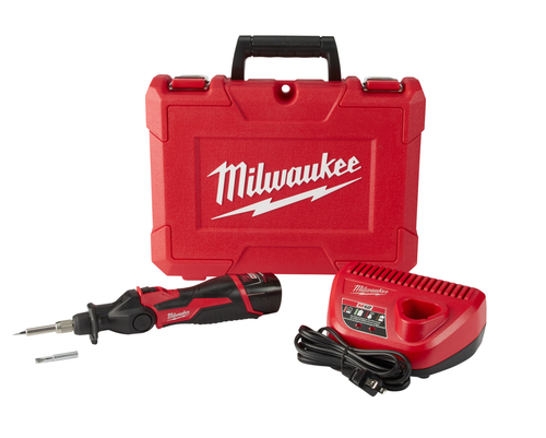 MILWAUKEE Soldering Iron Kit,10-3/4" L,90W 2488-21