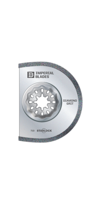 Milwaukee IBSL710-1 Imperial Blades IBSL710-1 Starlock 3" Diamond Grit Segment Blade, 1PC