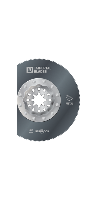 Milwaukee IBSL410-1 Imperial Blades IBSL410-1 Starlock 3-3/8" Thin Metal Segment Blade, 1PC Milwaukee IBSL410-1 Imperial Blades IBSL410-1 Starlock 3-3/8" Thin Metal Segment Blade, 1PC