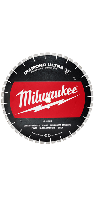 Milwaukee 14" Diamond Ultra Segmented Blade - 49-93-7540