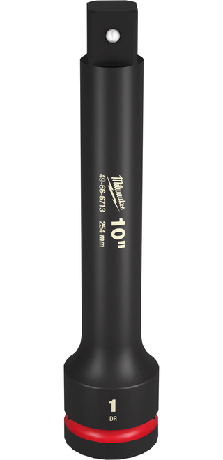 Milwaukee 49-66-6713 SHOCKWAVE Impact Duty 1" Drive 10" Extension Milwaukee 49-66-6713 SHOCKWAVE Impact Duty 1" Drive 10" Extension