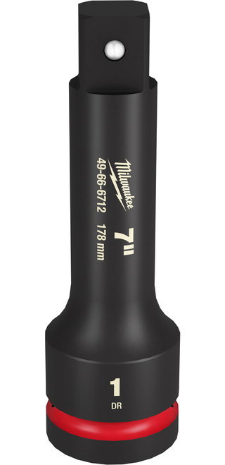 Milwaukee 49-66-6712 SHOCKWAVE Impact Duty 1" Drive 7" Extension Milwaukee 49-66-6712 SHOCKWAVE Impact Duty 1" Drive 7" Extension