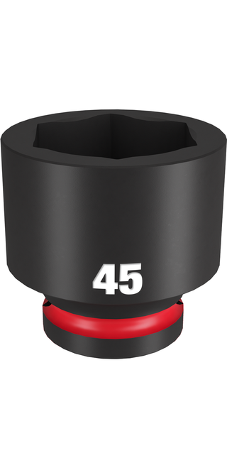 Milwaukee 49-66-6383 SHOCKWAVE Impact Duty 3/4" Drive 45MM Standard 6 Point Socket