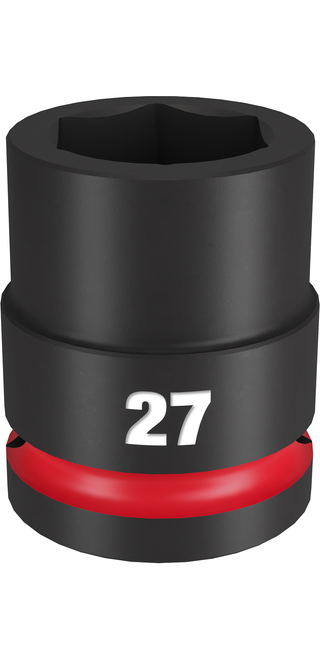 Milwaukee 49-66-6365 SHOCKWAVE Impact Duty 3/4" Drive 27MM Standard 6 Point Socket Milwaukee 49-66-6365 SHOCKWAVE Impact Duty 3/4" Drive 27MM Standard 6 Point Socket