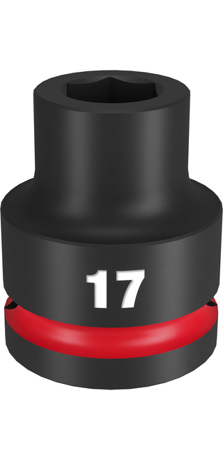 Milwaukee 49-66-6356 SHOCKWAVE Impact Duty 3/4" Drive 17MM Standard 6 Point Socket