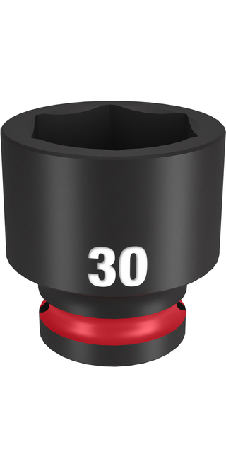 Milwaukee 49-66-6262 SHOCKWAVE Impact Duty 1/2" Drive 30MM Standard 6 Point Socket