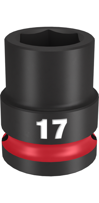 Milwaukee 49-66-6249 SHOCKWAVE Impact Duty 1/2" Drive 17MM Standard 6 Point Socket