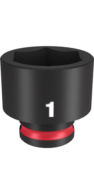 Milwaukee 49-66-6114 SHOCKWAVE Impact Duty 3/8" Drive 1" Standard 6 Point Socket