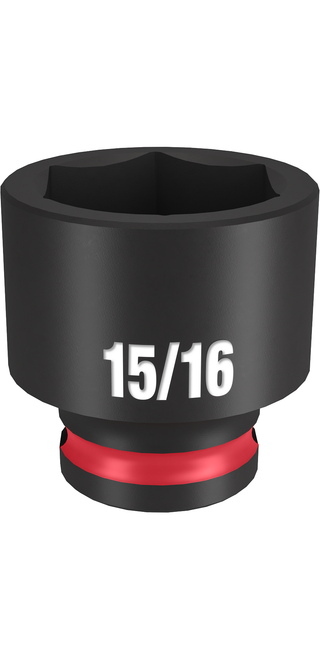 Milwaukee 49-66-6113 SHOCKWAVE Impact Duty 3/8" Drive 15/16" Standard 6 Point Socket