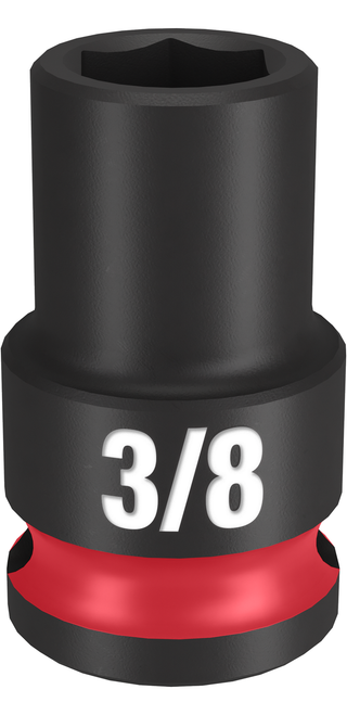Milwaukee 49-66-6104 SHOCKWAVE Impact Duty 3/8" Drive 3/8" Standard 6 Point Socket