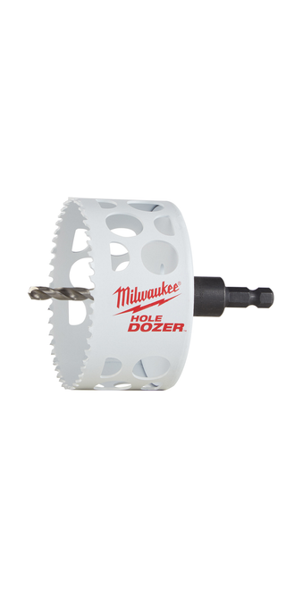 Milwaukee 49-56-9682 3-1/2" HOLE DOZER Bi-Metal Hole Saw with Arbor