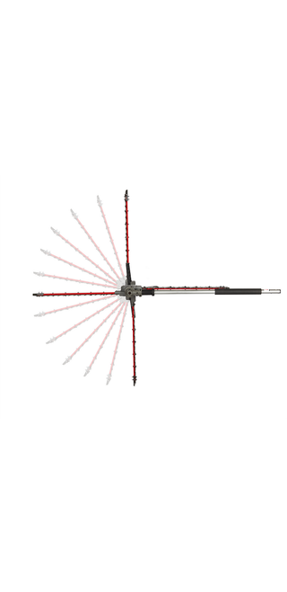 Milwaukee 49-16-2719 M18 FUEL QUIK-LOK Articulating Hedge Trimmer Attachment Milwaukee 49-16-2719 M18 FUEL QUIK-LOK Articulating Hedge Trimmer Attachment