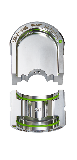 Milwaukee 49-12-U02AC EXACT 2/0 Copper 12T U-Style Die Milwaukee 49-12-U02AC EXACT 2/0 Copper 12T U-Style Die