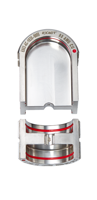 Milwaukee 49-12-U008C EXACT #8 Copper 12T U-Style Die Milwaukee 49-12-U008C EXACT #8 Copper 12T U-Style Die