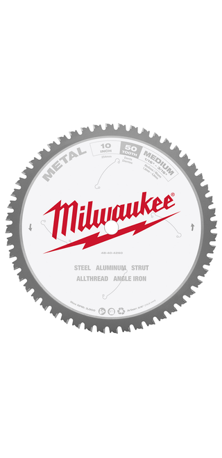 Milwaukee 48-40-4260 10 in. Metal Cutting Circular Saw Blade Milwaukee 48-40-4260 10 in. Metal Cutting Circular Saw Blade