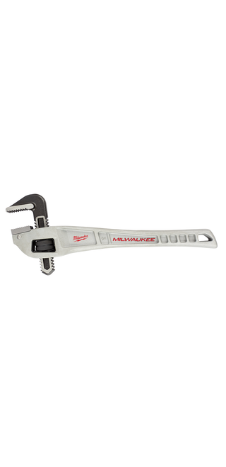 Milwaukee 48-22-7184 14 in. Aluminum Offset Pipe Wrench Milwaukee 48-22-7184 14 in. Aluminum Offset Pipe Wrench