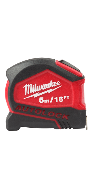 Milwaukee 5m/16ft Compact Auto-Lock Tape Measure - 48-22-6817