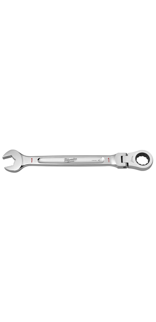 Milwaukee 1" Flex Head Ratcheting Combination Wrench - 45-96-9822