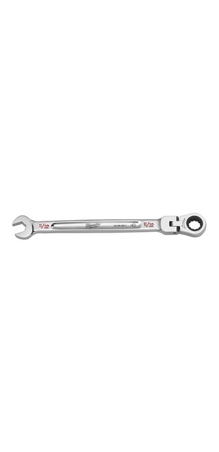 Milwaukee 45-96-9811 11/32" Flex Head Combination Wrench Milwaukee 45-96-9811 11/32" Flex Head Combination Wrench