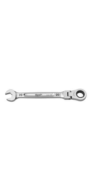 Milwaukee 20mm Flex Head Ratcheting Combination Wrench - 45-96-9620