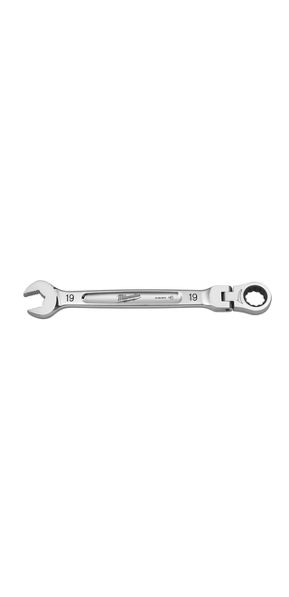 Milwaukee 19mm Flex Head Ratcheting Combination Wrench - 45-96-9619