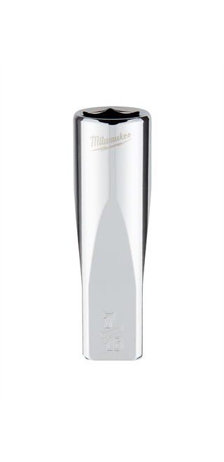 Milwaukee 45-34-9019 1/4 in. Drive 7/16 in. SAE 6-Point Deep Socket