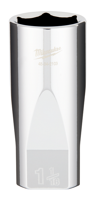Milwaukee 45-34-2103 1/2" Drive 1-1/16" Deep Socket Milwaukee 45-34-2103 1/2" Drive 1-1/16" Deep Socket