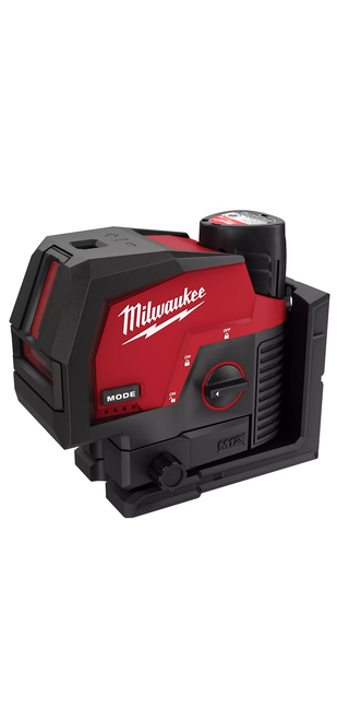 Milwaukee 3622-21 M12 Green Cross Line & Plumb Points Laser Kit Milwaukee 3622-21 M12 Green Cross Line & Plumb Points Laser Kit