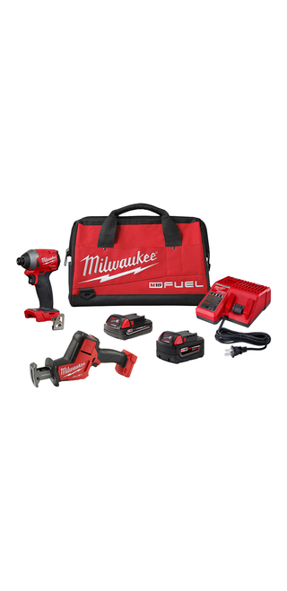 Milwaukee M18 FUEL 2PC Combo Kit - 2853-22H