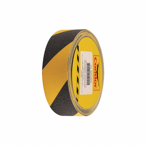 Anti-Slip Tape - Black/Yellow, 4"W X 60' GRAN5020