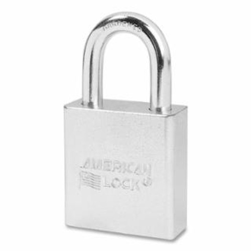 AMERICAN LOCK 2" SOLID STEEL PADLOCK 3"BORON SHACKLE KEY 52337 A5200GLNKA