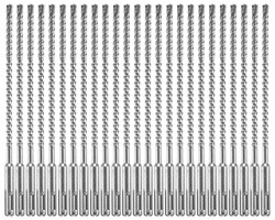 Bosch HCFC2042B25 25 pc. 1/4 In. x 6 In. x 8-1/2 In. SDS-plus Bulldog Xtreme Carbide Rotary Hammer Drill Bits