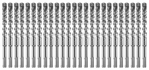 Bosch HCFC2081B25 25 pc. 1/2 In. x 4 In. x 6 In. SDS-plus Bulldog Xtreme Carbide Rotary Hammer Drill Bits