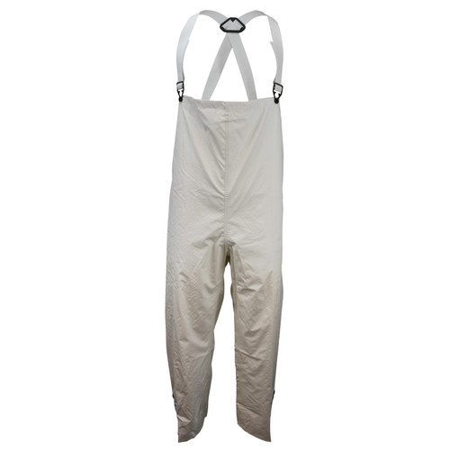 Neese 35010-12-1-WHT-L HT35BT Hydro Tec 35 Bib Trouser-White-Size L