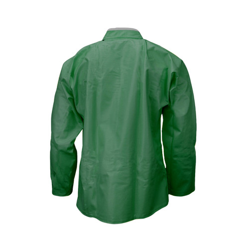 Neese 56001-01-1-GRN-XL 56SJ Dura Quilt Jacket with Snaps for Hood-Green-Size XL