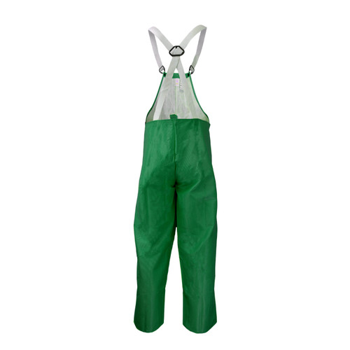 Neese 56001-13-2-GRN-4X 56BTF Dura Quilt Bib Trouser with Fly-Green-Size 4X