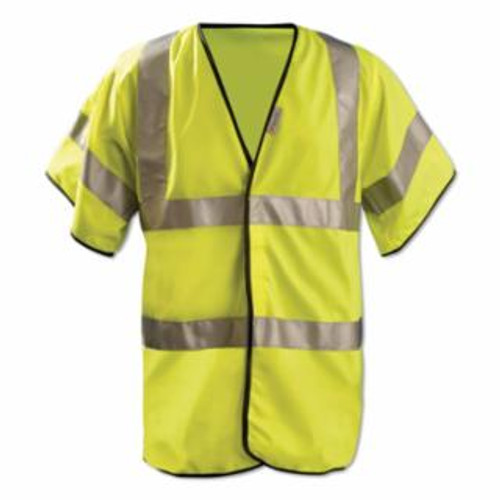 OCCUNOMIX SWEATSHIRT HI-VIZ FULL ZIP HOODIE 2X YELLOW LUX-HSFULLG-YXL