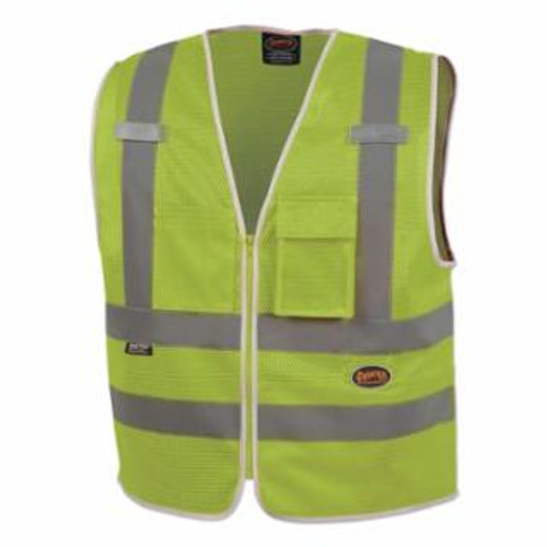 PIONEER 6854U GREEN SAFETY MESHVEST V1025260U-3XL