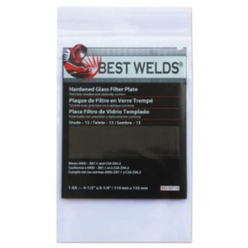 BEST WELDS BW-4-1/2X5-1/4 #4 GLASSFILTER PLATE 901-932-107-13