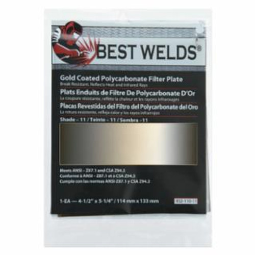 BEST WELDS BW-4-1/2X5-1/4 #8 GC POLY FILTER PLATE 901-932-110-11